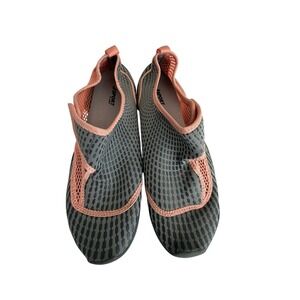 JSport by Jambu Mermaid Too Water Shoes Gray Coral Pink Mesh Sneakers Womens 9M